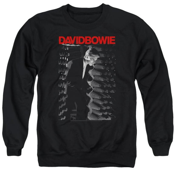 Men's David Bowie Station To Station Sweatshirt X-Large Black