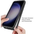 thumbnail image 3 of Case for Galaxy A05,Slim Full-Body Rugged Stylish Protective Clear Back Hybrid 3-in-1 Case with Built-in Screen Protector Phone Case for Samsung Galaxy A05 (Light Blue), 3 of 6