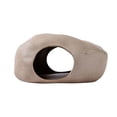 thumbnail image 3 of Stone Shape Hamster Cave Landscape Reptile Rock Decor Container Small Animals Cage Accessories Critter Bath for Hedgehogs Gerbils Mice Dwarf 17cmx12cmx8.3cm, 3 of 9
