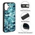 thumbnail image 2 of WIRESTER Shockproof Soft Rubber Cover Case for Apple iPhone 17 6.3" 2025, Mermaid Scales Blue Wave, 2 of 5
