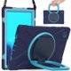 thumbnail image 4 of Funda colorida para Samsung Tab A7 de 10,4 pulgadas T500 con correa para el hombro, soporte de anillo ajustable grande y protección contra golpes., 4 of 5