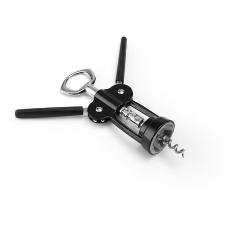 - Farberware Soft Grips Black Zinc Alloy Wing Corkscrew, 1 Each
