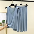 thumbnail image 3 of MAIHAN Women Vacation Outfits Women Spring Outfits Shirt and Pants Shorts Set 2 Piece Outfit for Casual and Summer Wear, 3 of 3