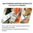 thumbnail image 2 of Râpe à Légumes Multi-Usage Râpe en Acier Inoxydable Coupe-Légumes Manuel Outils de Cuisine, 2 of 6