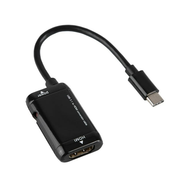 Adaptador De Video De Cable De Conversión Usb3.1 A 1080P Hdmi Para Tableta De Teléfono Celular Moyic AF000854-00