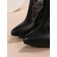 thumbnail image 2 of Fashionable Mesh Heart Shape Stiletto Heels Boots With Rear Zipper, 2 of 5