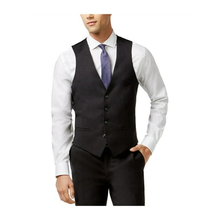 bar III Mens Extra Slim-Fit Four Button Vest charcoal 38 | Walmart Canada