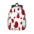 thumbnail image 1 of Easygdp Fly Flying Ladybug Mochila Ligera de 15 Pulgadas para Estudiantes, Mochila Cómoda para la Escuela y Viajes, Correas Ajustables, 1 of 6