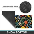thumbnail image 6 of Pioneer Flower Floral Print Pattern Kitchen Rugs Sets Of 2,Anti Fatigue Kitchen Mat Rugs Non Slip Washable,Decorative Kitchen Floor Mats for Kitchen,Sink,Laundry,17"x30"+17"x47", 6 of 7