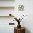 thumbnail image 7 of 3dRose, Spanish Tile Design Medallion, 10x10 Wall Clock, 7 of 7