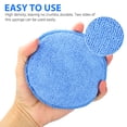 thumbnail image 6 of 10pcs Microfiber Wax Applicator, EEEkit Ultra-Soft Microfiber Waxing Polish Car Applicator Pads, Foam Sponge Wax Applicator Pads for Cars Vehicle Glass Clean (Blue, 5" Diameter), 6 of 9