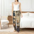 thumbnail image 4 of Balery Vintage Nautical Lighthouse Pantalones de pijama para mujer, pijamas ultraligeros, pantalones de estar por casa-Large, 4 of 6