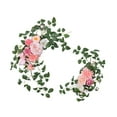 thumbnail image 4 of 2pcs Boda Arch Flowers Decoraciones Hermosas con vegetación Hojas de flores artificiales Disposición floral para la pared Home Rosa, 4 of 9
