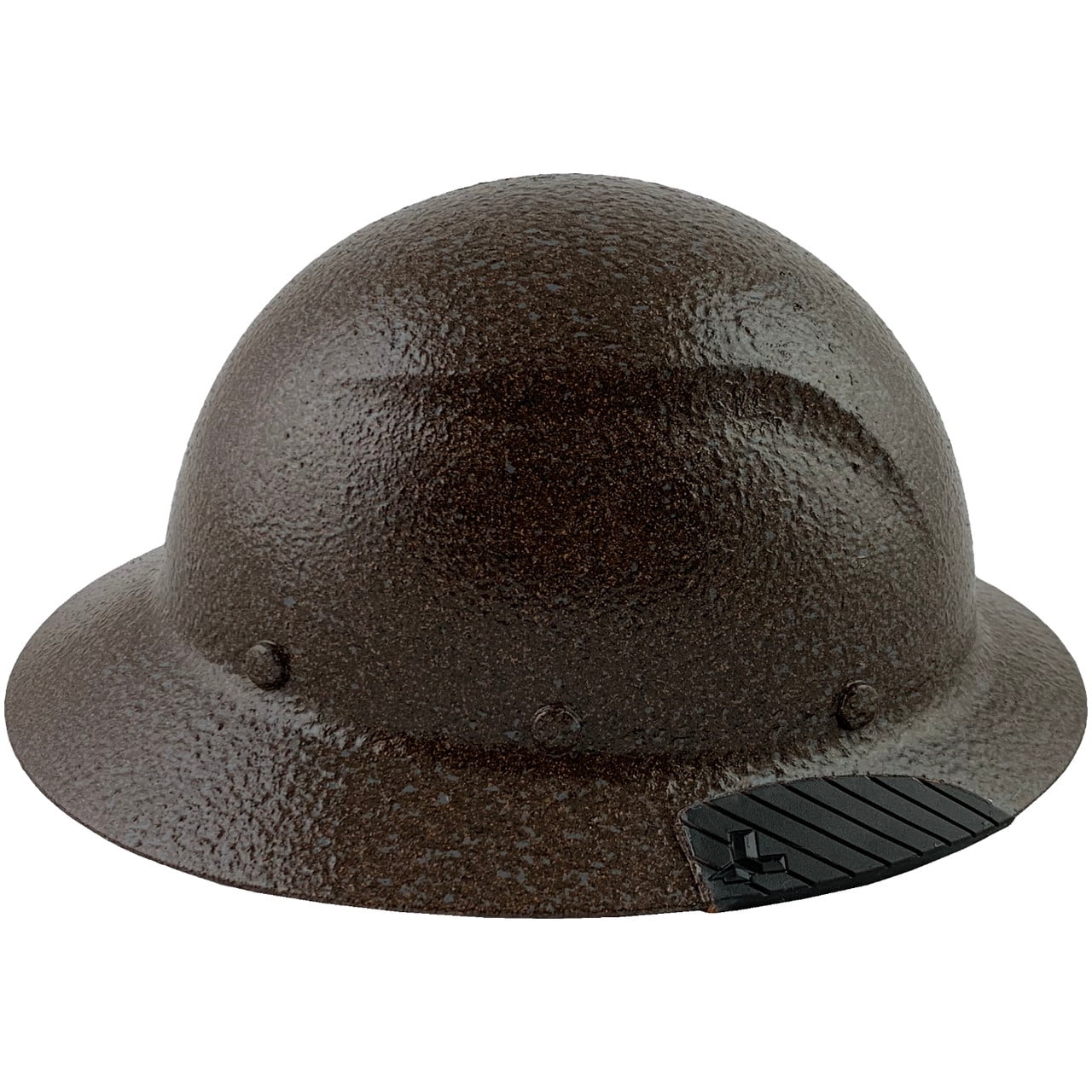 DAX Fiberglass Composite Hard Hat - Full Brim Textured Dark Granite