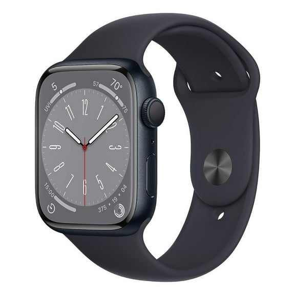 Restored Apple Watch Series 8 41mm GPS and Cellular Smartwatch, Midnight Aluminium Case with Midnight Sport Band (Refurbished)