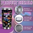 thumbnail image 3 of Gamer Gifts, 20 Oz Stainless Steel Game Controller Tumbler with Straw & Brush, Gifts for Boyfriend, Gamer Tumbler, Birthday Christmas Presents for Game Lovers, Gaming Tumbler, 3 of 7