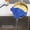 Blue, variant on A silicone noodle filter suitable for cooking utensils - A heat-resistant water filter plate for vegetables and noodles - A kitchen small tool for cooking