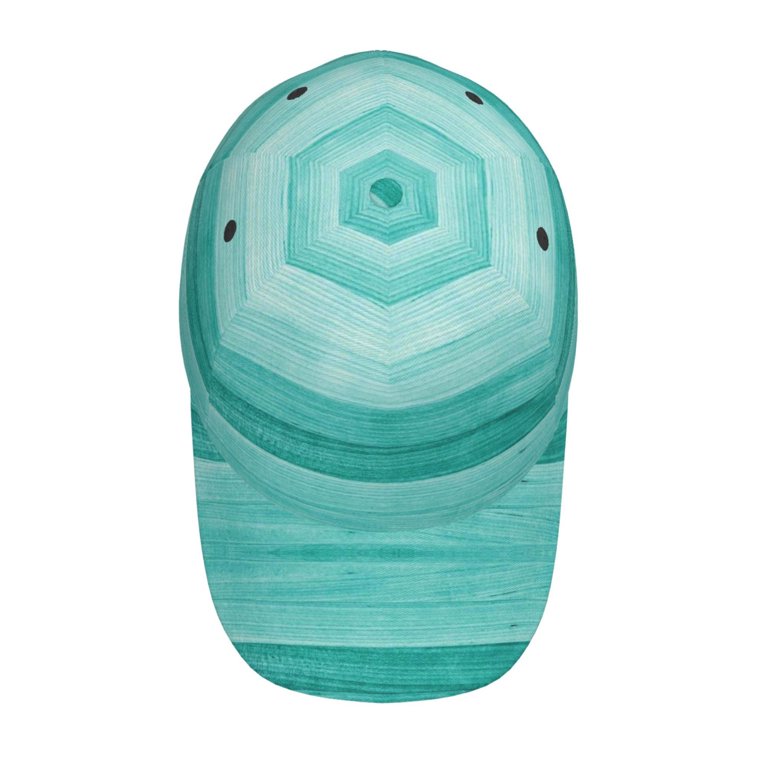 Lsque Teal Turquoise Baseball Cap Trucker Low Profile Hat  display picture 1