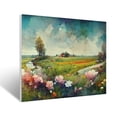 thumbnail image 2 of Wall Art Meadow Landscape Picture Canvas Wall Art Print Paintings Modern Artwork For Living Room Wall Decor And Home Décor Framed Ready To Hang-12×16 In, 2 of 6