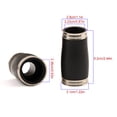 thumbnail image 1 of Clarinet Tuning Tube Professional Two Section Clarinets Accessories B Flat Pipe Wind Instrument Part Spare Parts Playing Fitting 62mm, 1 of 9