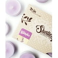 thumbnail image 4 of Pure English Lavender Tealight Candles - Highly Scented with Essential & Natural Oils - 6 Purple Premium Scented Tea Lights - Shortie's Candle Company, 4 of 7