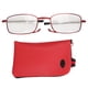 thumbnail image 1 of Gafas para presbicia, gafas de lectura plegables con bloqueo de luz azul, gafas de lectura para personas mayores diseñadas para durar, 1 of 8