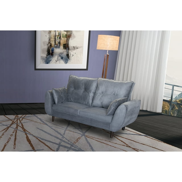 Love Seat Aspen Sansa color gris