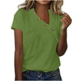 thumbnail image 2 of Dressy Summer Tops for Women Over 50 Soft T Shirts Loose Fit Basic Fitted Short Sleeve Tees Skims Dupes Shirt Clearance Deals, 2 of 6