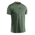 thumbnail image 4 of Men's Swim Shirt Short Sleeve UPF 50+ Sun Protection SPF UV Moisture Wicking Lightweight Quick Dry Rash Guard, 4 of 4