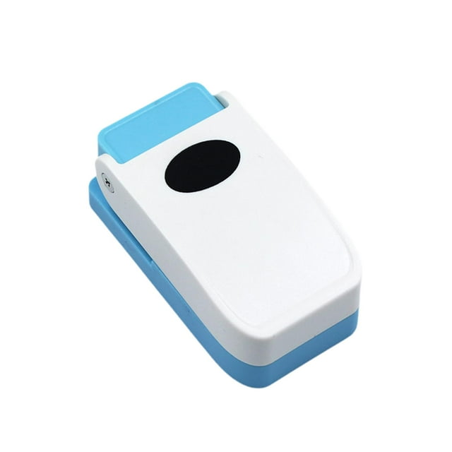 segolike Craft Hole Punch Multifunctional for Scrapbooking Gift Wrapping Envelopes Gift Tag Photos Paper Punching Easy to Use Portable oval