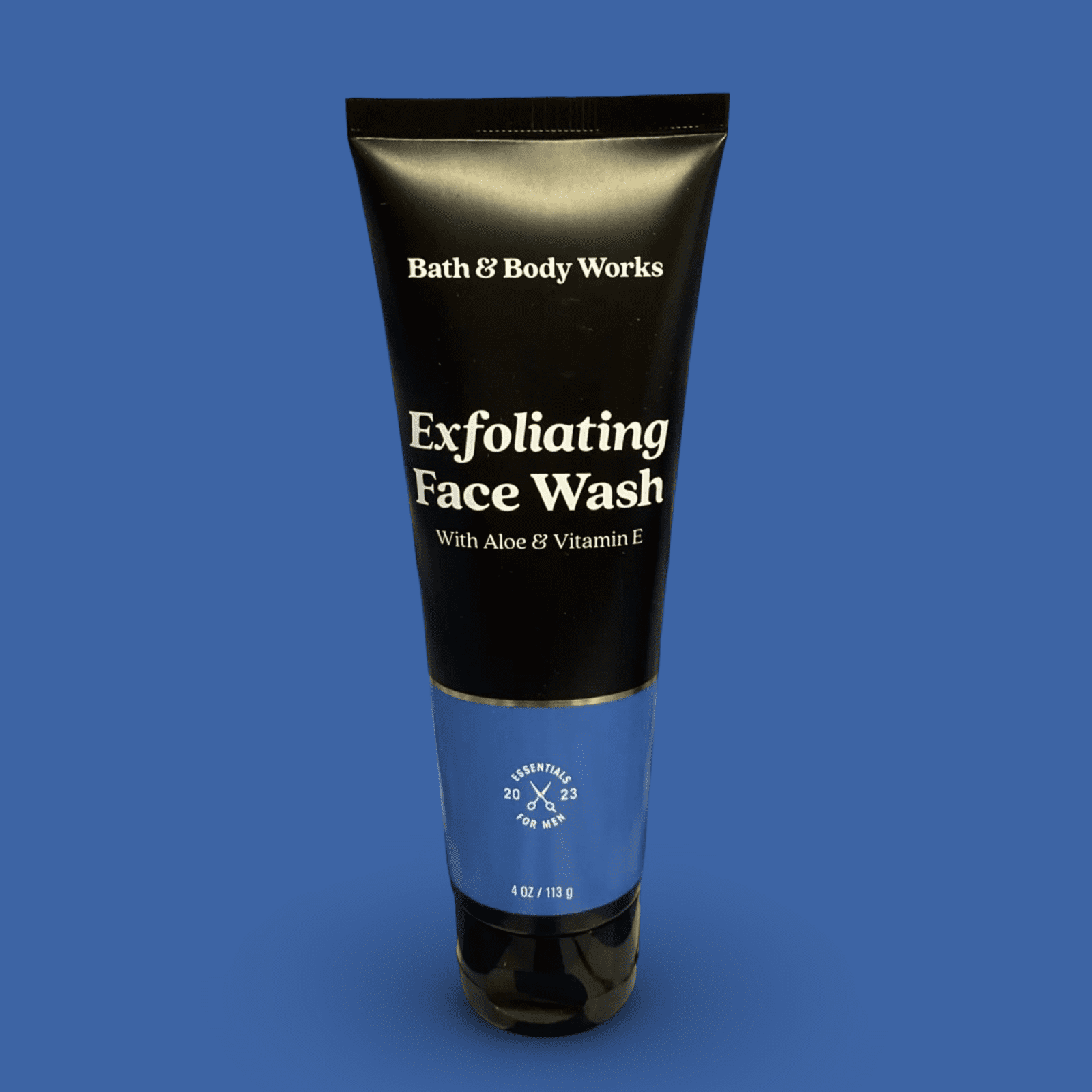 Bath and Body Works The Men's Shop Gift Set Exfoliating Face Wash 4 Oz and Daily Face Lotion 3.4 Fl Oz