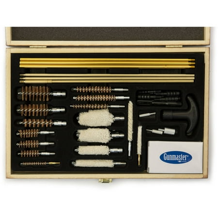 Gunmaster 42-Piece Deluxe Universal Cleaning Kit in Wooden (Best Ak 47 Cleaning Kit)