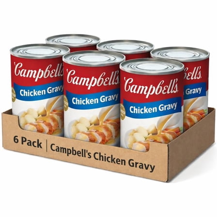 Campbell’s Chicken Gravy, 10.5 oz, 6 Cans