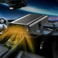 thumbnail image 1 of Calentador de coche portátil Descongelador Calefacción rápida Calentador 12V Negro Cola Calentador de coche, 1 of 8