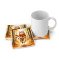 thumbnail image 3 of Welcome Fall Maine Coon Strolling Through the Autumn Maple Forest Set of 4 Stone Coasters Cat Lover Kitten Owner Gifts 4x4in Absorbent Soapstone Coaster - 12012, 3 of 5