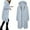 Light Blue, variant on Luwomo Women's Casual Jackets Zipper Long Sleeve Hooded Drawstring Warmth Versatile Outerwear Everyday Activities with Pockets Blouses Beige,L