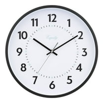 Equity 14 inch Basics Commercial Quartz Analog Wall Clock, 25509
