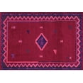 thumbnail image 1 of Ahgly Company Indoor Rectangle Southwestern Pink Country Area Rugs, 6' x 9', 1 of 4