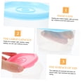 thumbnail image 4 of Contenedores 12 Uds. Tarros de almacenamiento de alimentos para bebés, recipientes de comida para bebés, recipiente reutilizable para alimentos para bebés pequeños, almacenamiento en congela, 4 of 5