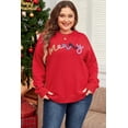 thumbnail image 4 of a.Jesdani Chic Plus Size Festive Sweater - Drop Shoulder, Must-Have!, 4 of 8