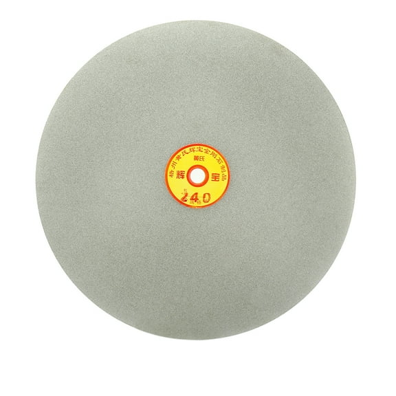 250mm 10-inch Grit 240 Diamond Coated Flat Lap Disk Wheel Grinding Sanding Disc