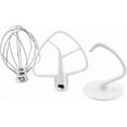 thumbnail image 7 of Kitchen Mixer Attachments K45WW Wire Whip K45DH Dough Hook K45B Coated Flat Blade Paddle for 4.5 QT Kitchen Tilt-Head Stand Mixer Attachments, 7 of 7