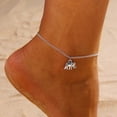 thumbnail image 4 of AYYUFE Women Elephant Pendant Anklet Ankle Bracelet Beach Sandals Barefoot, 4 of 7