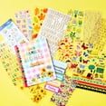 thumbnail image 3 of Hello Hobby Multicolor Fall Leaves Designer Stickers, 15 Count, 3 of 5