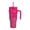 Pink, variant on Paris Hilton 40 oz Double-Wall Insulated Tumbler, includes 2-in-1 Lid & removable Handle, Hot Pink