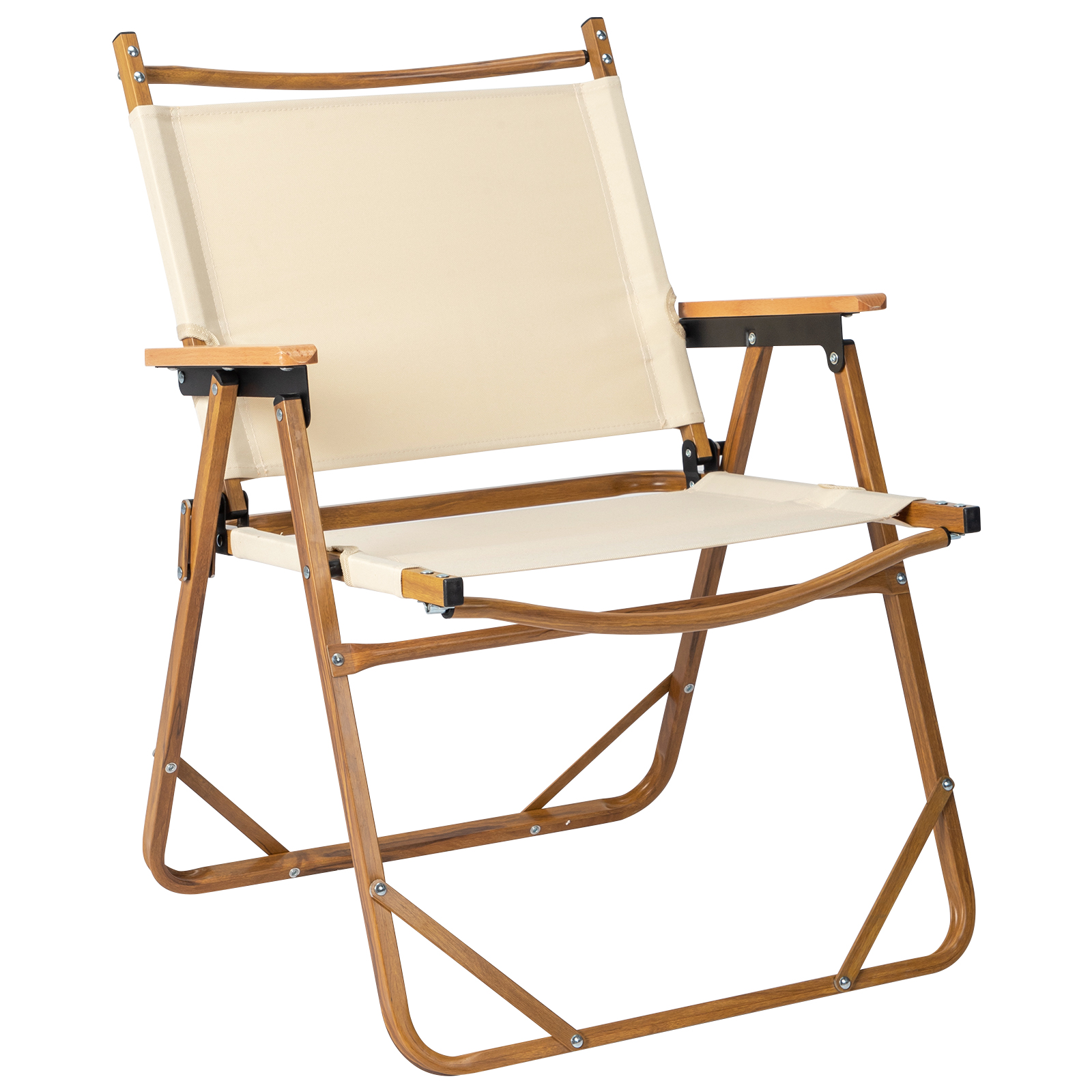 Winado Camping Chair Outdoors with Versatile Sports Chair, Outdoor Chair & Lawn Chair Beige - image 1 of 8