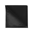 thumbnail image 4 of INSPIRE CHIC Men's Pocket Squares Solid Color Handkerchiefs Black One Size, 4 of 4