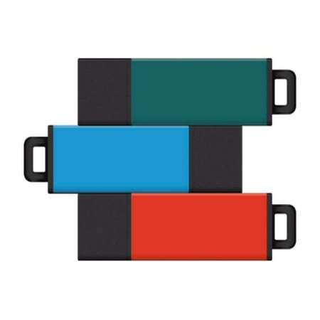 - Centon 8GB USB 2.0 Pro2 Flash Drive, 3-Pack, Teal, Aqua, Orange