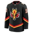 thumbnail image 2 of Men's Fanatics Jonathan Huberdeau Black Calgary Flames Alternate Premium Jersey, 2 of 3
