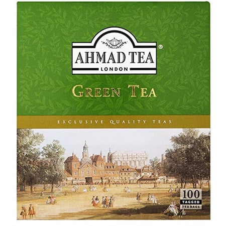 Ahmad Tea Pure Green Tea - 100 Teabags